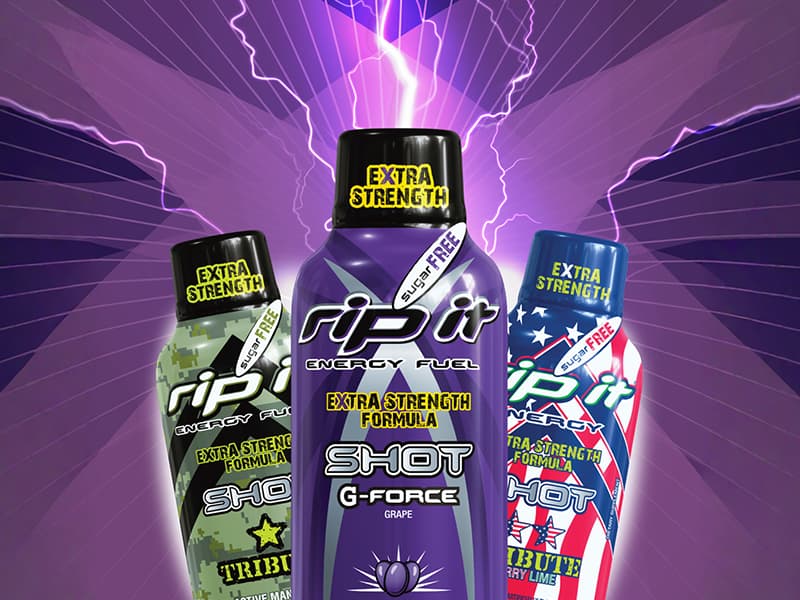 Energy shot campaign — AI-generated with NanoBanana